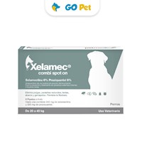 Xelamec Combi Spot On 4 Ml (20 - 40 Kg) x 1 Pipeta - Antipulgas y Antiparasitari